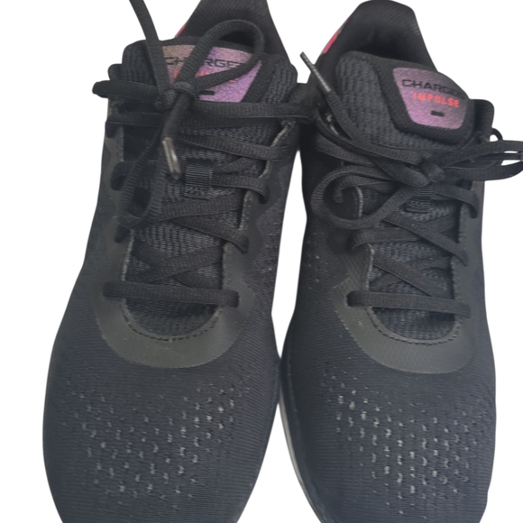 UNDER ARMOUR-Women's Charged Impulse 2 Black/Grey Athletic Shoes-Size 10 - Picture 4 of 7
